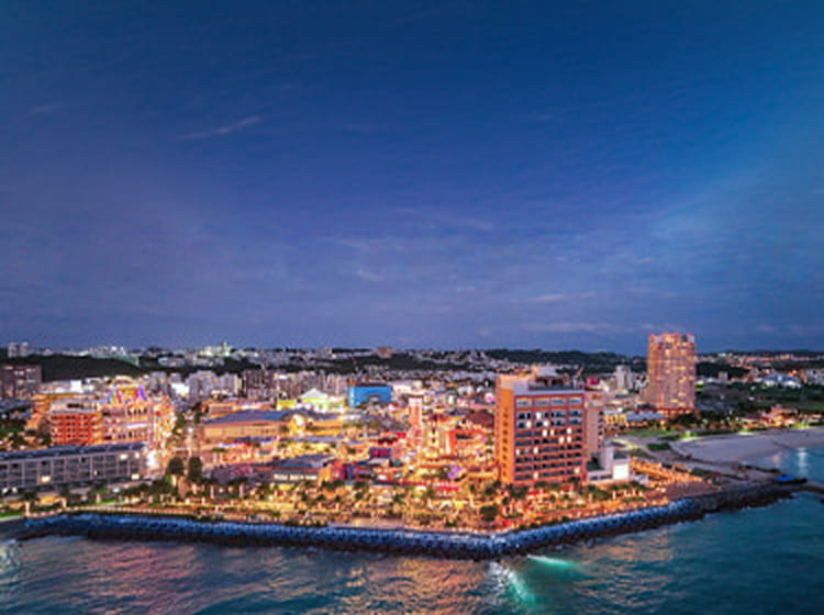 北谷・美浜エリアの夜景