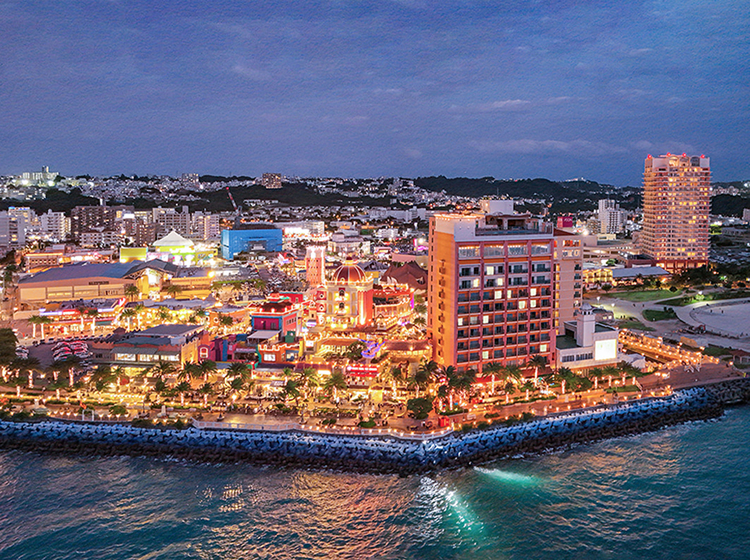 美浜エリアの夜景