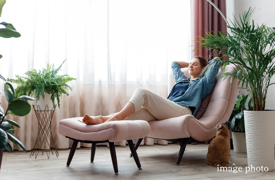 快適な住空間を表現したイメージ写真