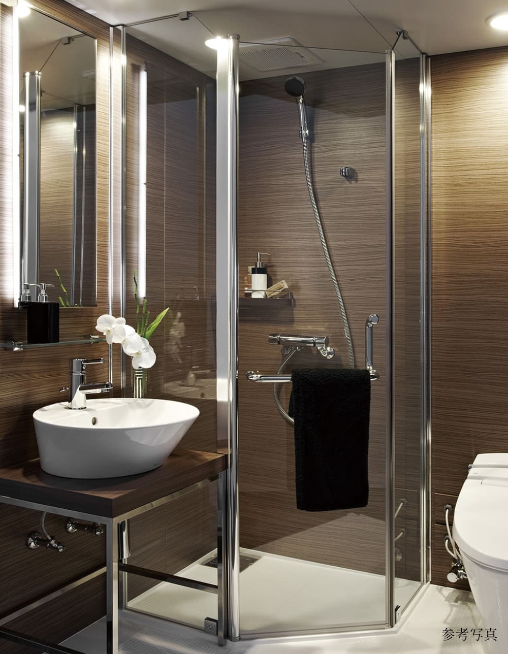 シャワーブースの参考写真