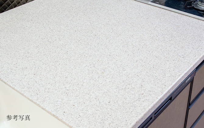 アクリル人造大理石ワークトップ