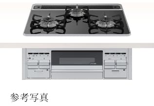 ハイパーガラストップガスコンロ